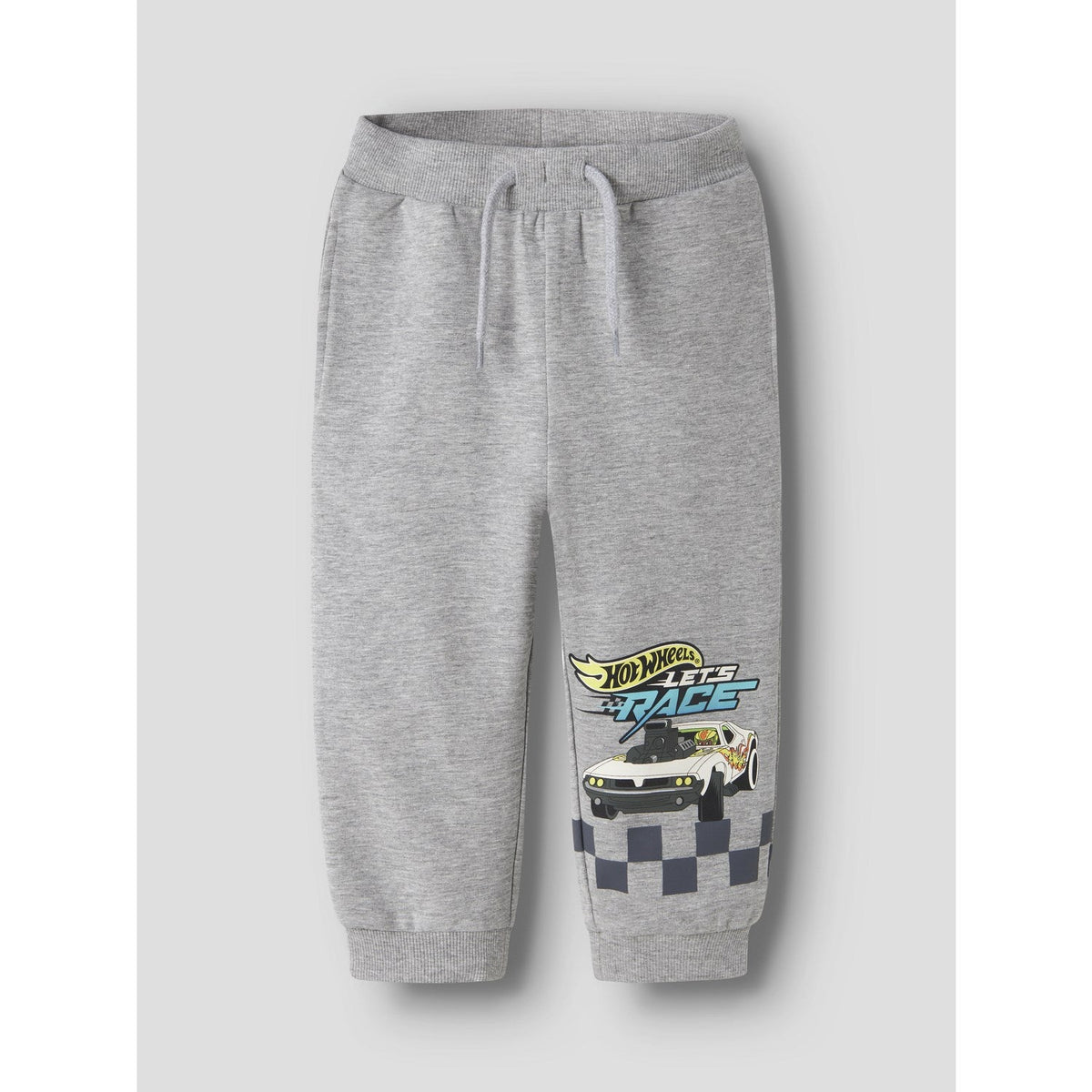 Name It Grey Melange Nmmsloan Hotwheels Nreg Sw Bukser Bru Mat