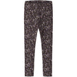Name It Chocolate Plum Nmfoceana Xsl Leggings