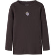 Name It Chocolate Plum Nmfonaya Ls Xsl Top Box