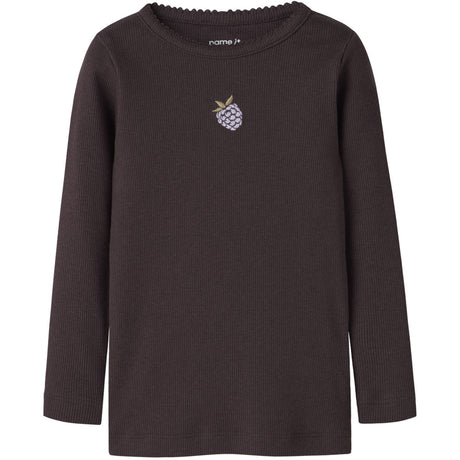 Name It Chocolate Plum Nmfonaya Ls Xsl Top Box