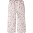 Lil'Atelier Hushed Violet Flower Emb Nmfnelly Cord Wide Bukser 1145-Hc Lil