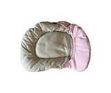 Nomi by Evomove Highchair Cushion Sand/ Pale Pink