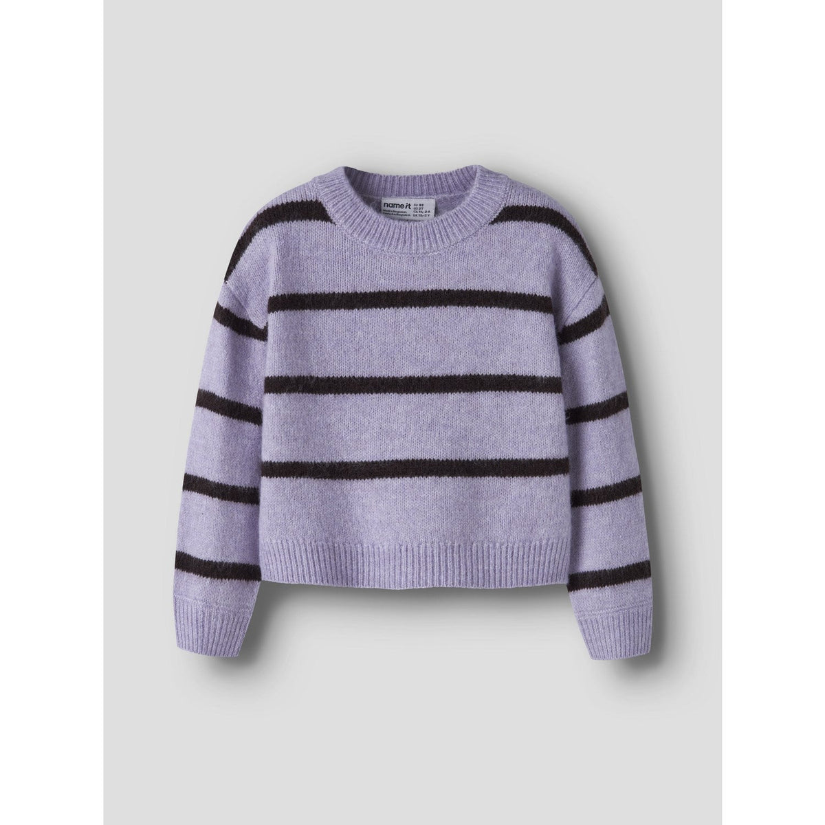 Name It Heirloom Lilac Chocolate Plum Nmfolenska Ls Strik