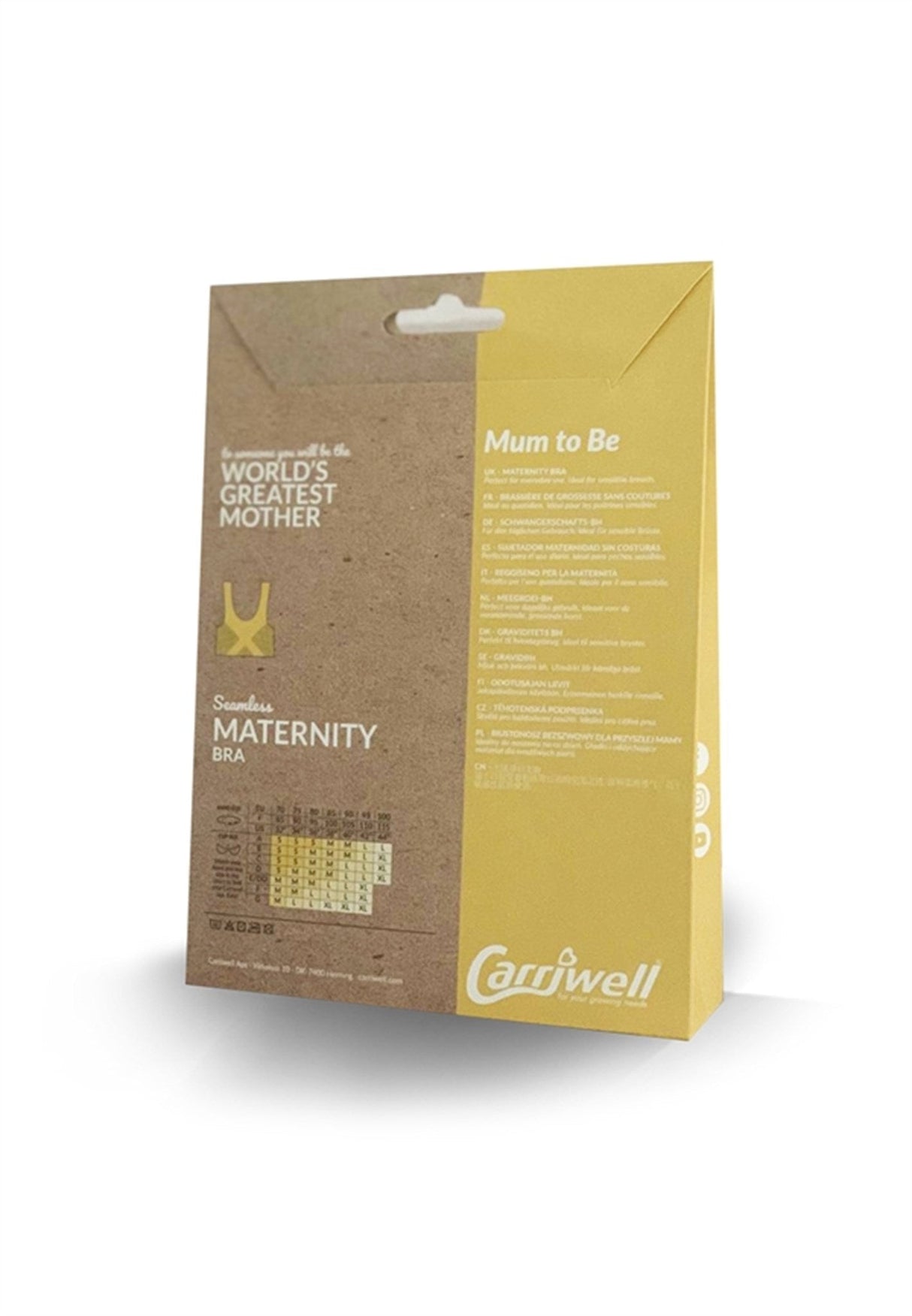 Carriwell Graviditets-BH Sort