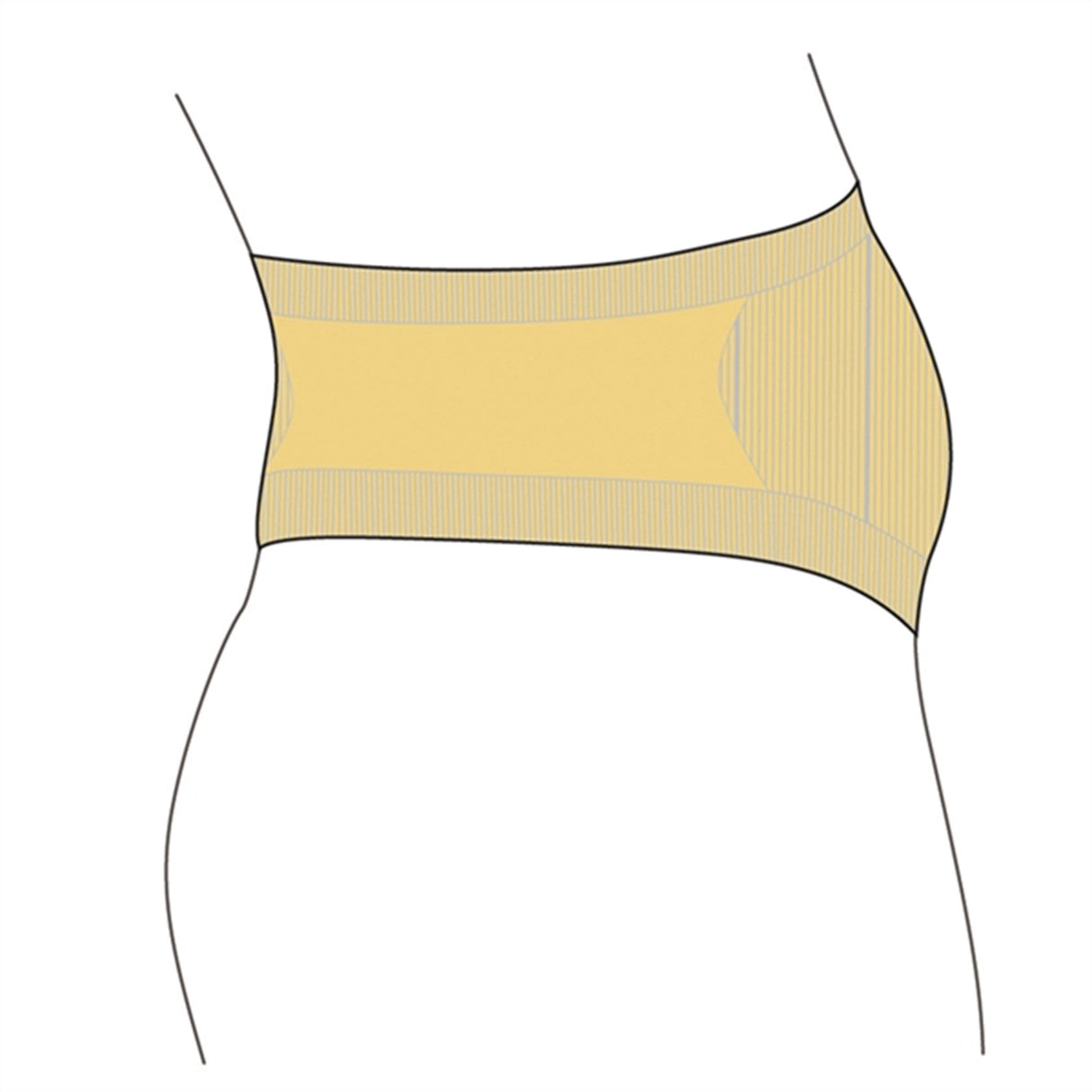 Carriwell Graviditets Støttebælte Sort