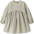 Lil'Atelier Moss Gray Nmfoleno Ls Loose Kjole Lil
