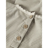 Lil'Atelier Moss Gray Nmfoleno Ls Loose Kjole Lil