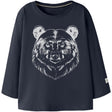 Name It Navy Blazer Nmmorlay Ls Nreg Top Box