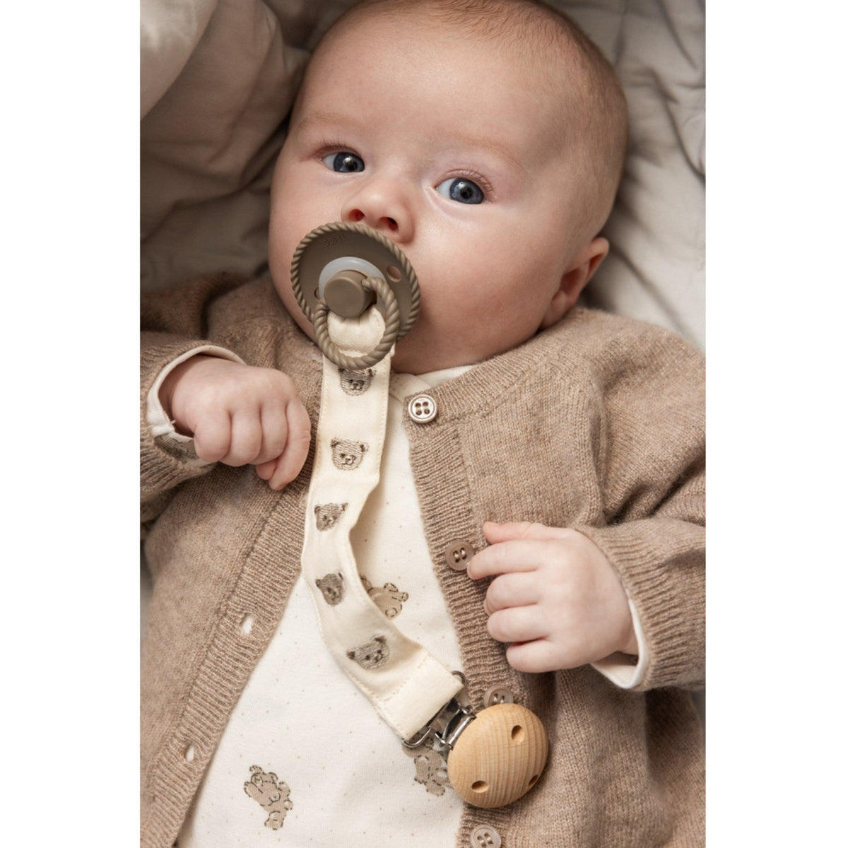 MarMar Modal Smooth Print Teddybears Rubello Heldragt