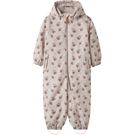 Lil'Atelier Hushed Violet Apples Nmflasnow10 Flyverdragt Aop Fo Lil