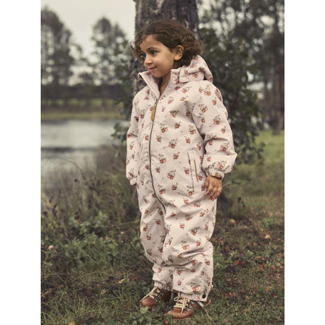 Lil'Atelier Hushed Violet Apples Nmflasnow10 Flyverdragt Aop Fo Lil