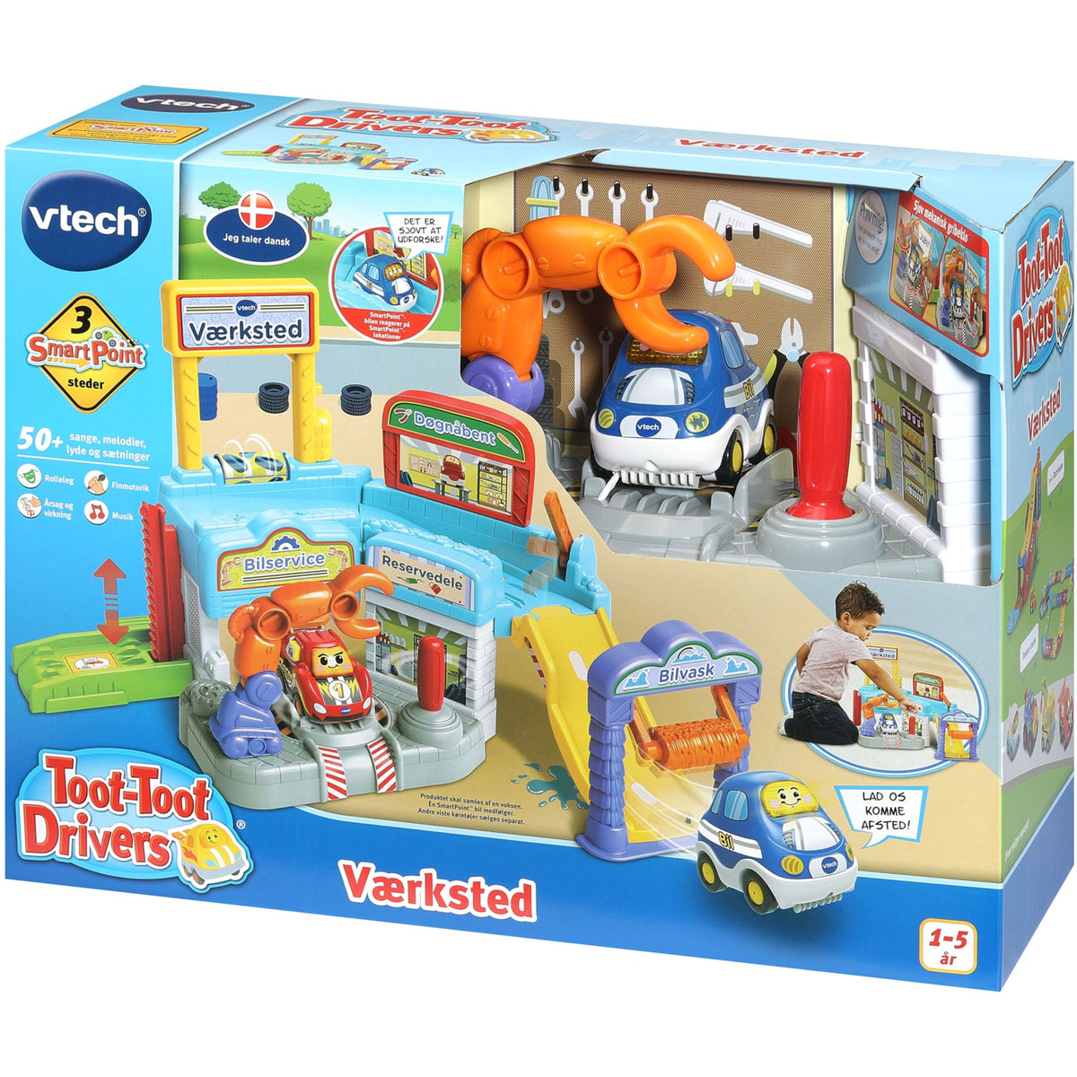 Vtech Toot Toot Værksted DK