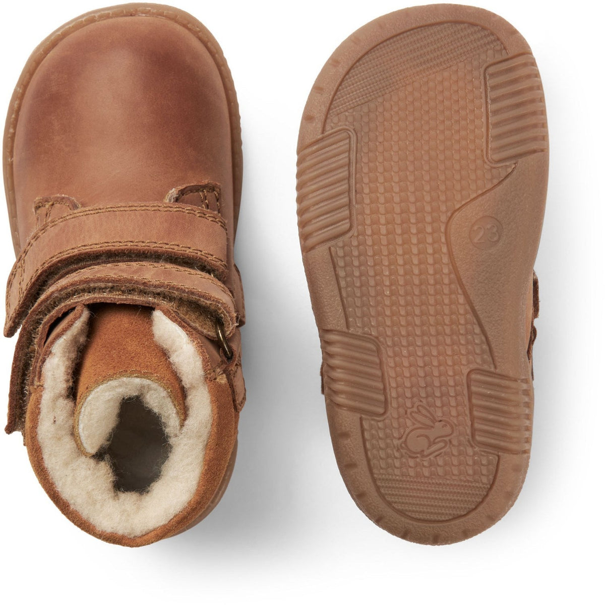 Bundgaard Vinterstøvle Cognac Rabbit