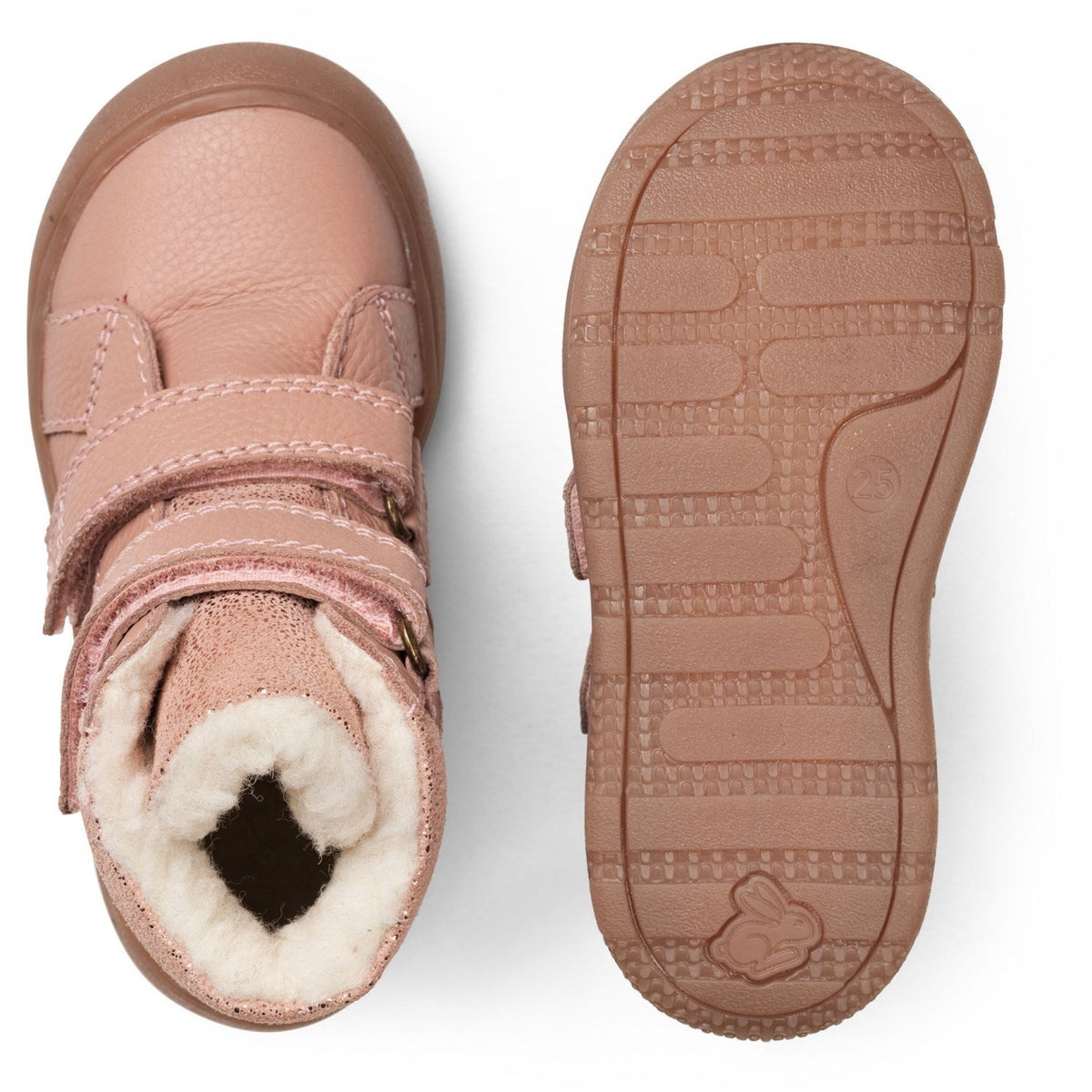 Bundgaard Vinterstøvle Dusty Rose Glitter Siggi