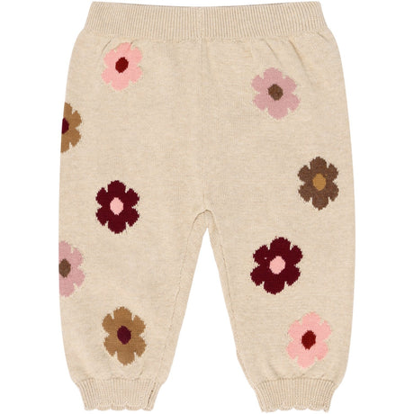 Hust & Claire Old Beige Melange Lisa Flower