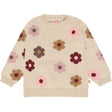 Hust & Claire Old Beige Melange Pusle Flower