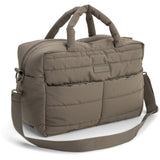 DonebyDeer Taupe Quiltet Pusletaske