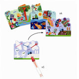 Djeco Magisk Farvelægning Gemt I Haven