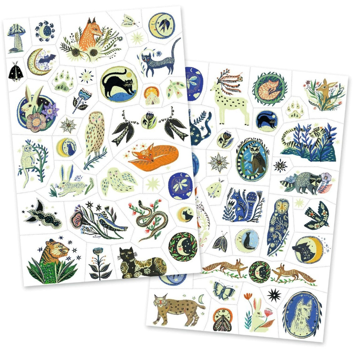 Djeco Tattoos, Nattens Reflektioner