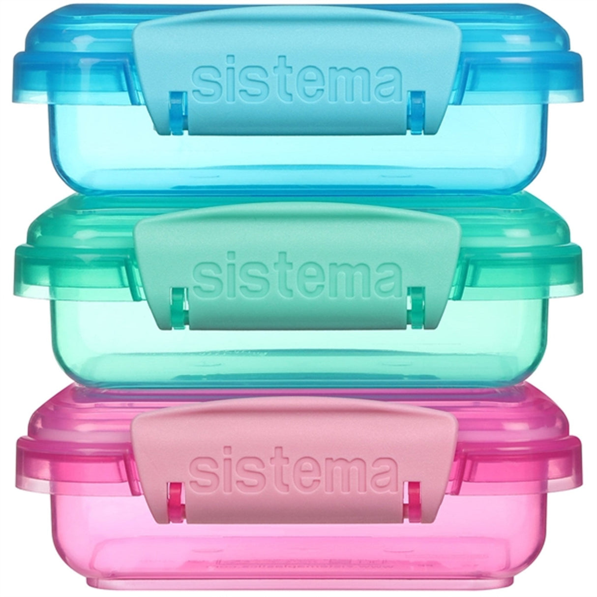 Sistema Opbevaringsbøtter 200 ml 3-pak