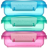 Sistema Opbevaringsbøtter 200 ml 3-pak