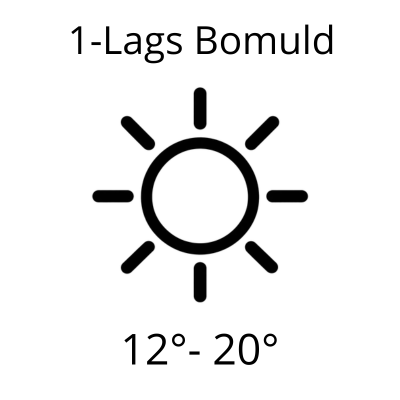 1-lags bomuld