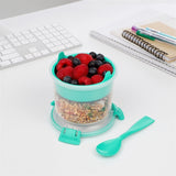 Sistema To Go Morgenmadsbøtte 530 ml Minty Teal