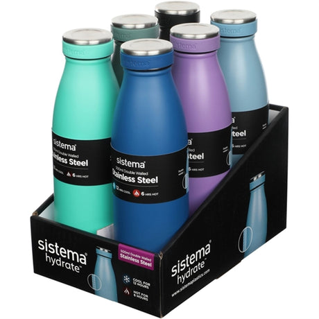 Sistema Stainless Steel Drikkedunk 500 ml Nordic Green