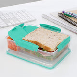 Sistema To Go Snack Attack Duo Madkasse 975 ml Minty Teal