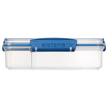 Sistema To Go Snack Attack Duo Madkasse 975 ml Ocean Blue