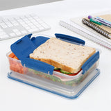 Sistema To Go Snack Attack Duo Madkasse 975 ml Ocean Blue