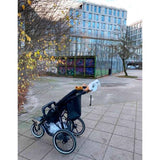 KongWalther Østerbro Barnevogns Handske Faux Brown Bark