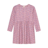 EnFant - Lilla kjole med blomster 220617
