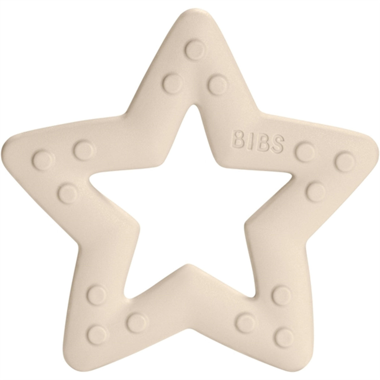 Bibs Baby Bitie Stjerne Ivory