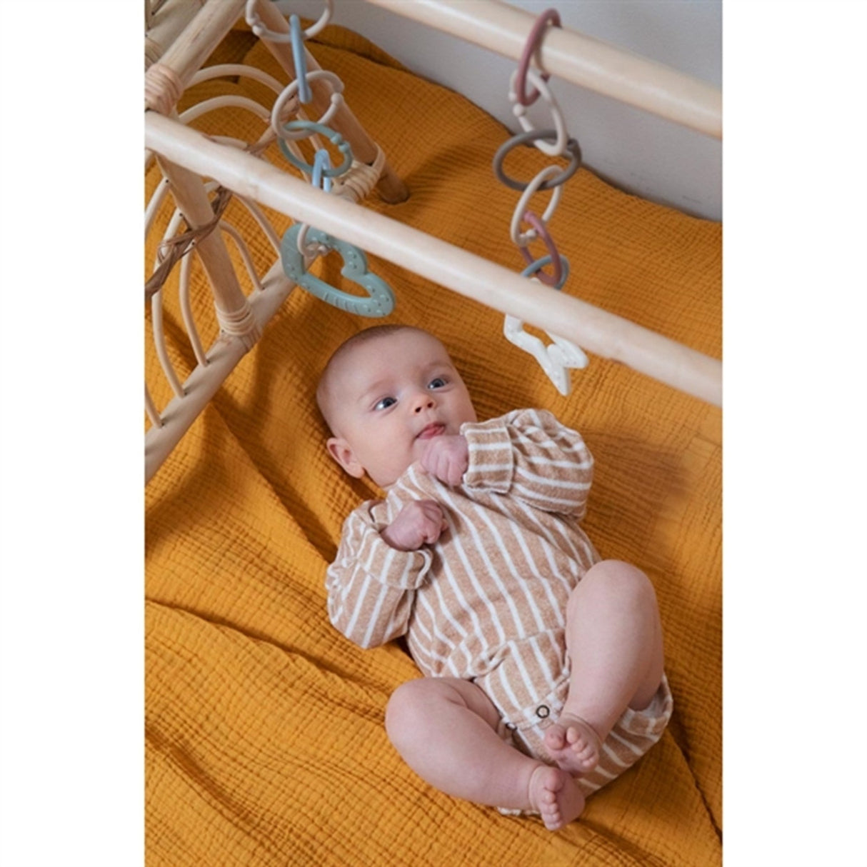 Bibs Baby Bitie Stjerne Ivory