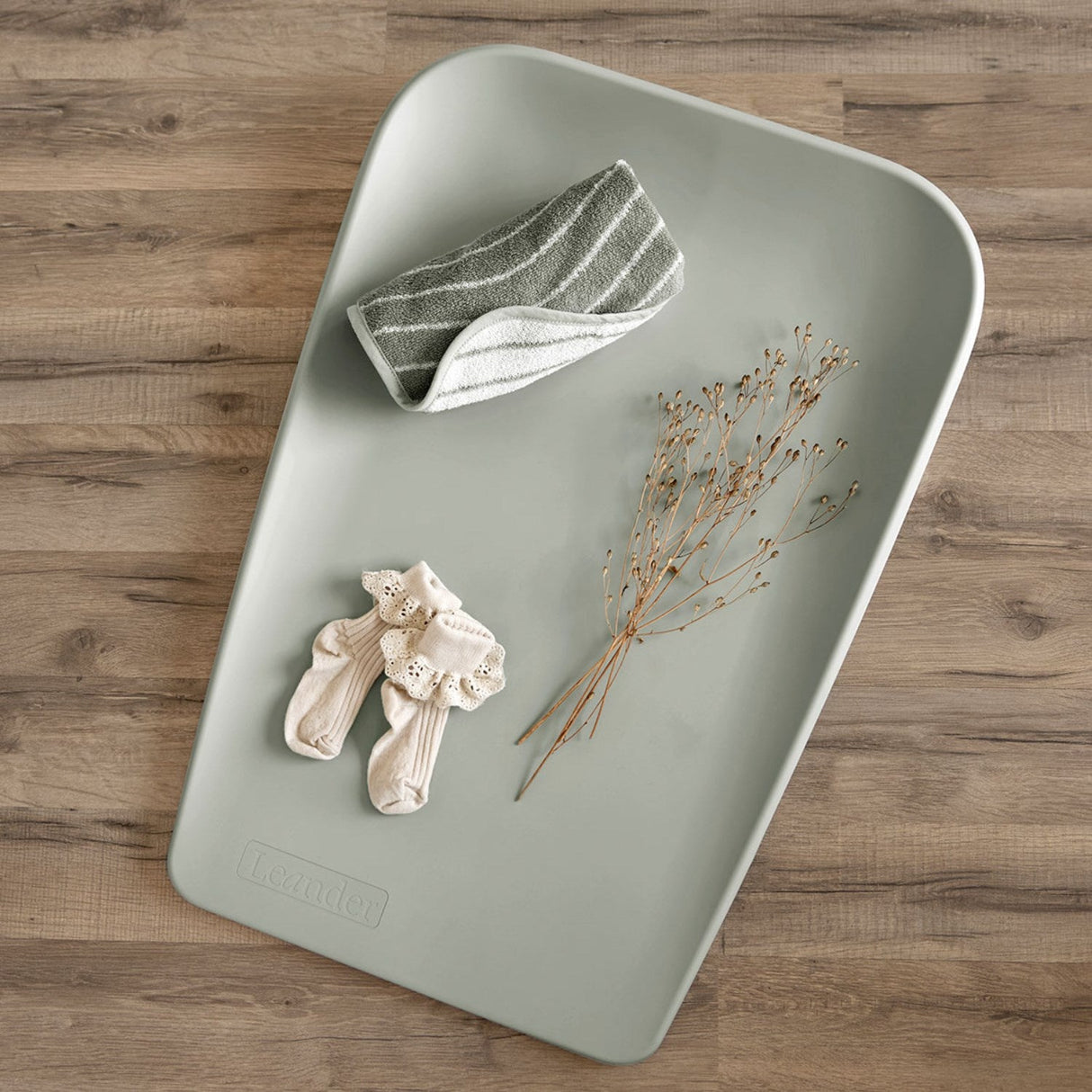 Leander Sage Green Leander Matty™ Mini Puslepude