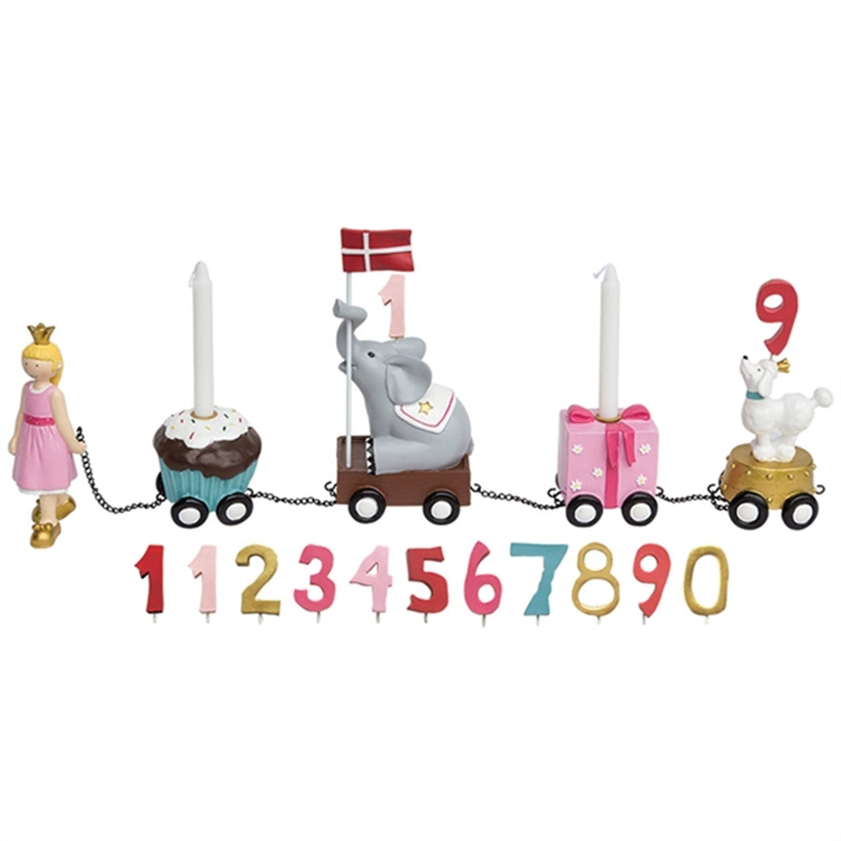 Kids by Friis Fødselsdagstog Prinsesse