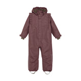 EnFant flyverdragt med frynser og glimmer - Rose Taupe
