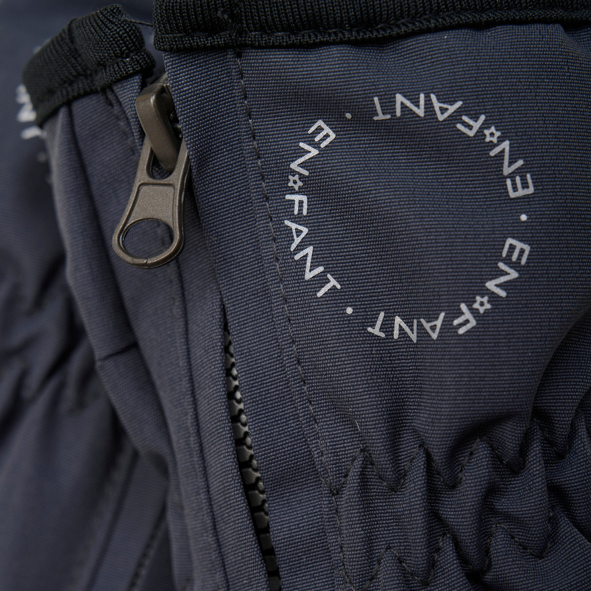 Enfant luffer med lynlås - Blå