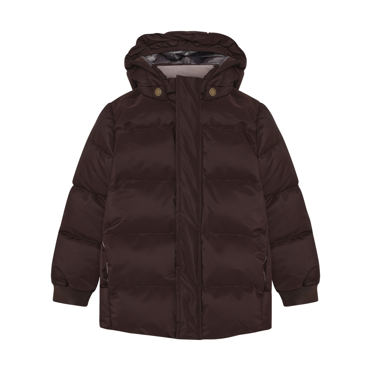 Jacket Quilt, Solid - Coffee Bean