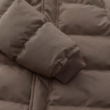 EnFant Vinterjakke Quilt, Solid - Pine Bark
