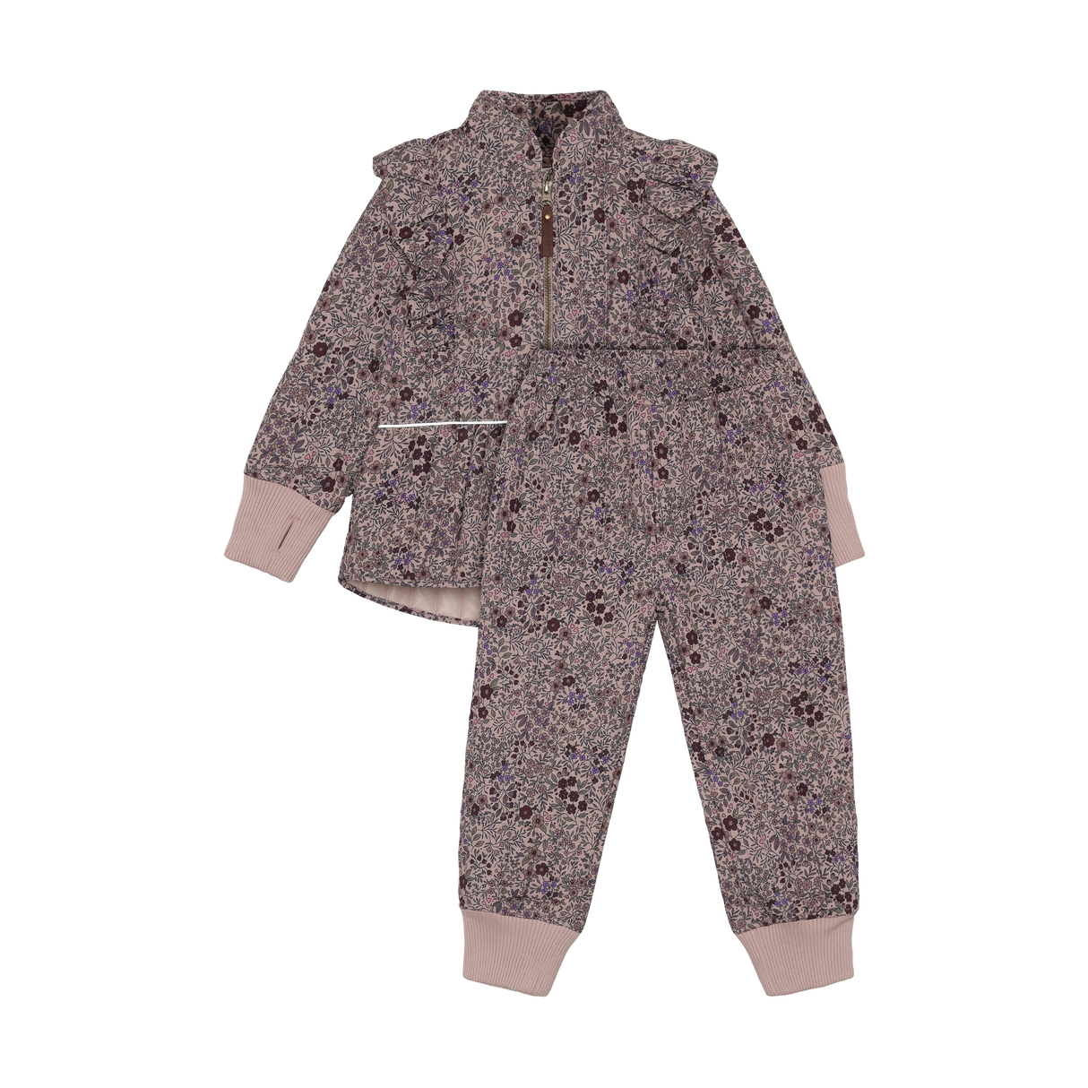 Thermal Set, AOP - Adobe Rose