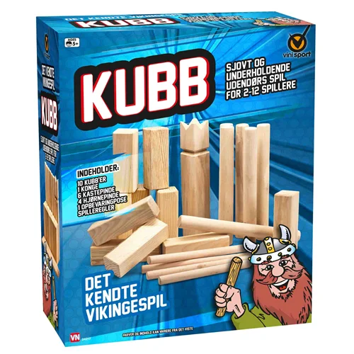 Kubb kongespil – klassisk havespil til hele familien