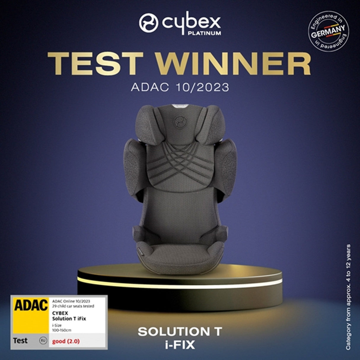 Cybex Solution T i-Fix PLUS Sepia Black Autostol