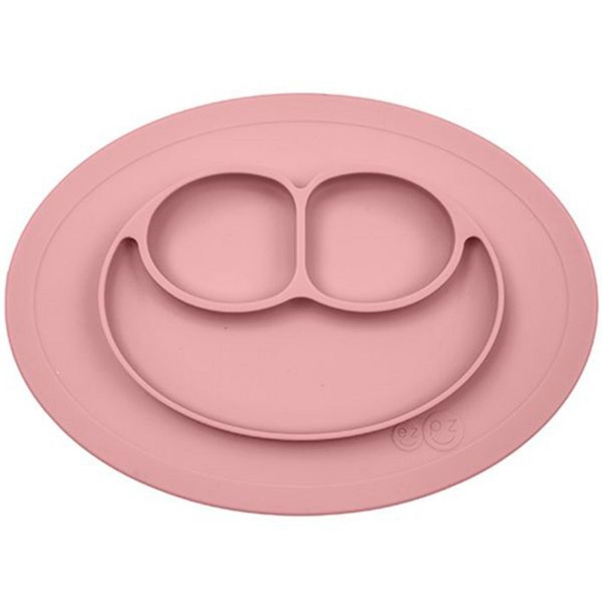 EZPZ Happy Mini Mat Dækkeserviet + Plate in One Rose