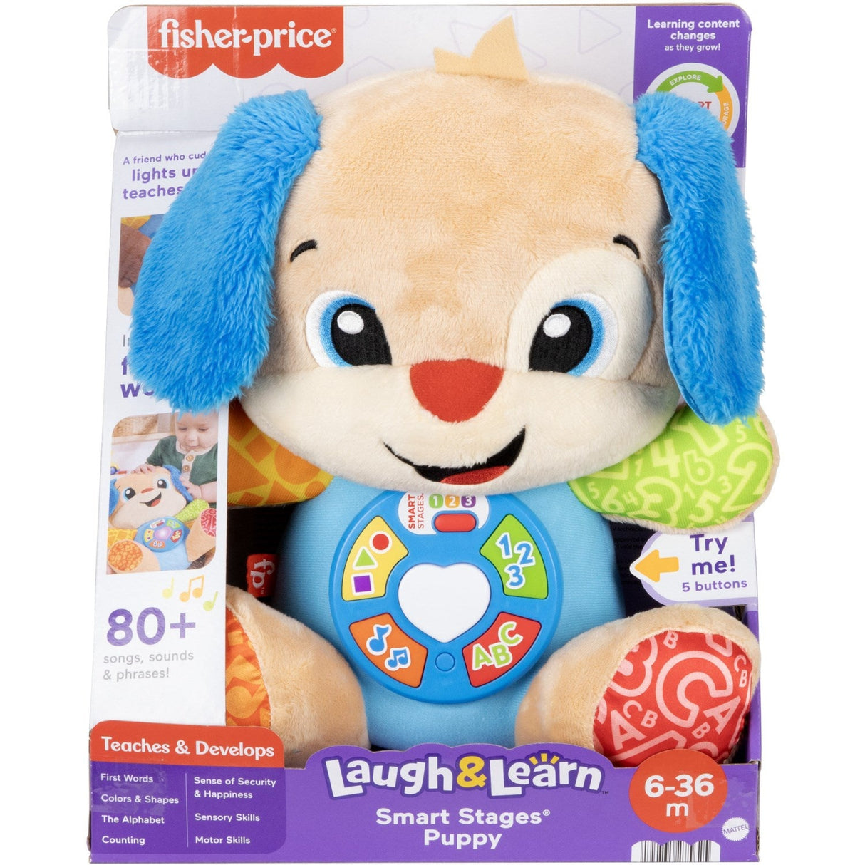 Fisher-Price® Laugh & Learn Smart Stages Hvalp