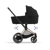 Cybex ePRIAM Stel inkl. Hård Sædedel Chrome Black