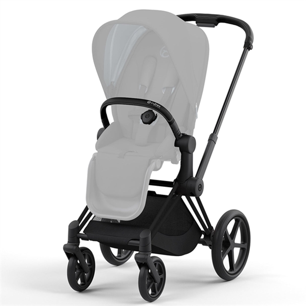 Cybex PRIAM Stel inkl. Hård Sædedel Matt Black