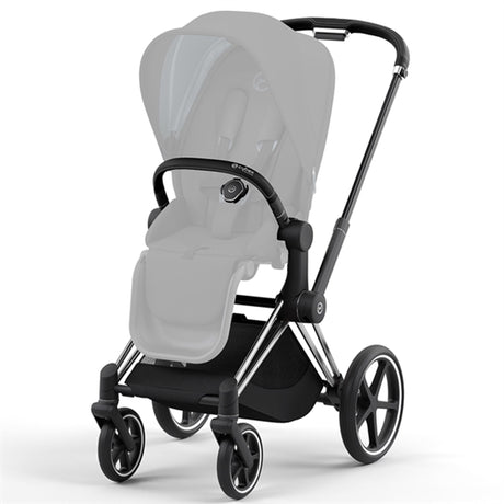 Cybex PRIAM Stel inkl. Hård Sædedel Chrome Black