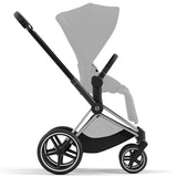 Cybex PRIAM Stel inkl. Hård Sædedel Chrome Black